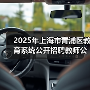 2025年上海市青浦区教育系统公开招聘教师公告(图2) 2025年上海市青浦区教育系统公开招聘教师公告(图2)