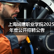 上海城建职业学院2025年度公开招聘公告(图1) 上海城建职业学院2025年度公开招聘公告(图1)
