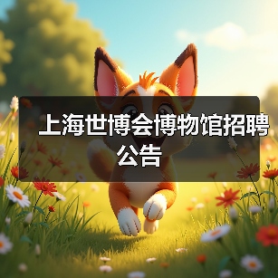 上海世博会博物馆招聘公告（图2）