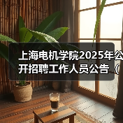 上海电机学院2025年公开招聘工作人员公告（第二批）（图4）