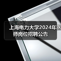 上海电力大学2024年医师岗位招聘公告（图1）