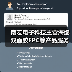南宏电子科技主营海绵双面胶FPC等产品服务电子行业（图2）