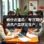 唯仕达通讯：专注网络通讯产品研发生产，年产能超百万台（图2）