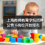 上海教师教育学院招聘公告 6岗位开放报名（图3）