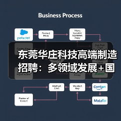 东莞华庄科技高端制造招聘:多领域发展+国际认证机会(图1) 东莞华庄科技高端制造招聘:多领域发展+国际认证机会(图1)