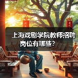 上海戏剧学院教师招聘岗位有哪些？（图4）