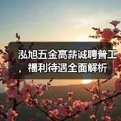 泓旭五金高薪诚聘普工，福利待遇全面解析（图1）