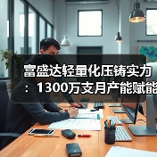 富盛达轻量化压铸实力：1300万支月产能赋能新能源汽车产业链（图1）