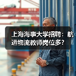 上海海事大学招聘：航运物流教师岗位多？（图1）