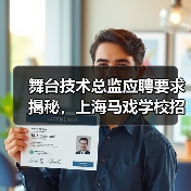 舞台技术总监应聘要求揭秘，上海马戏学校招聘流程公开（图4）