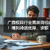 广西模具行业高薪岗位!福利待遇优厚,求职机会多(图1) 广西模具行业高薪岗位!福利待遇优厚,求职机会多(图1)