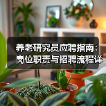 养老研究员应聘指南:岗位职责与招聘流程详解(图4) 养老研究员应聘指南:岗位职责与招聘流程详解(图4)