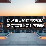 职场新人如何高效配合新同事和上司?掌握这些技巧轻松应对(图2) 职场新人如何高效配合新同事和上司?掌握这些技巧轻松应对(图2)