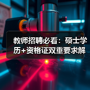 教师招聘必看：硕士学历+资格证双重要求解析（图1）