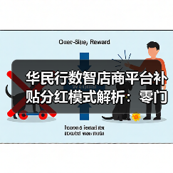 华民行数智店商平台补贴分红模式解析：零门槛推广高起点（图1）