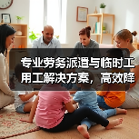 专业劳务派遣与临时工用工解决方案，高效降本增效（图2）