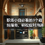 职场小白必看的3个避坑指南,轻松应对沟通与生存难题(图3) 职场小白必看的3个避坑指南,轻松应对沟通与生存难题(图3)