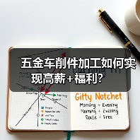 五金车削件加工如何实现高薪+福利？（图1）