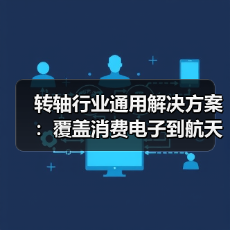 转轴行业通用解决方案：覆盖消费电子到航天航空的精密制造标杆（图1）