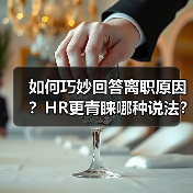 如何巧妙回答离职原因?HR更青睐哪种说法?(图4) 如何巧妙回答离职原因?HR更青睐哪种说法?(图4)