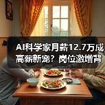AI科学家月薪12.7万成高薪新宠?岗位激增背后趋势揭秘(图1) AI科学家月薪12.7万成高薪新宠?岗位激增背后趋势揭秘(图1)
