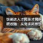 快薪达人才网英才网招聘攻略:从需求判断到维护的5个方法(图3) 快薪达人才网英才网招聘攻略:从需求判断到维护的5个方法(图3)